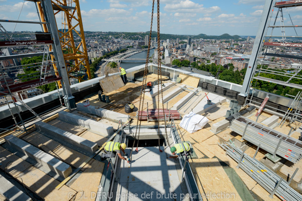 tour des finances à Liège